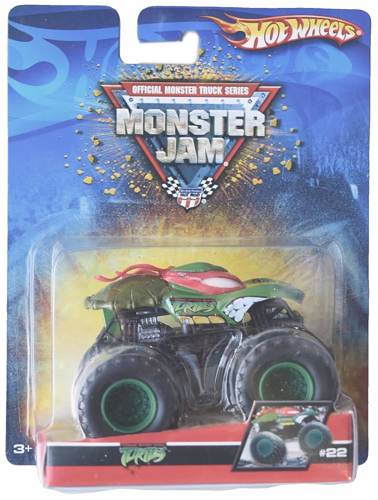 Amazon.com: Hot Wheels Monster Jam Turtles #22 : Arts